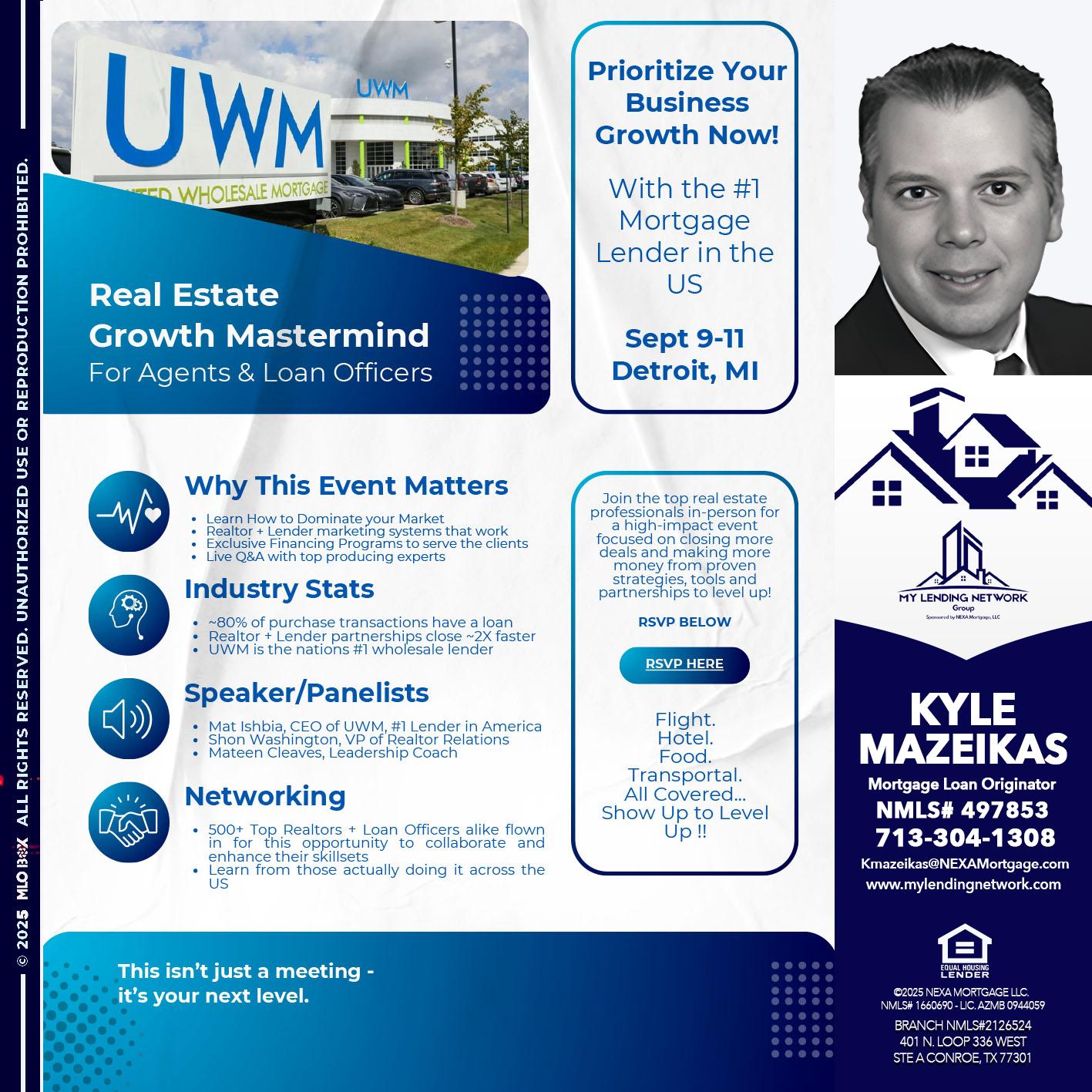 DETROIT TRIP - Kyle Mazeikas -Branch Manager / Mortgage Advisor