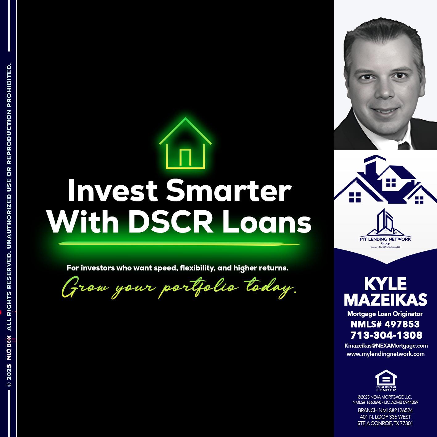 invest smarter - Kyle Mazeikas -Branch Manager / Mortgage Advisor