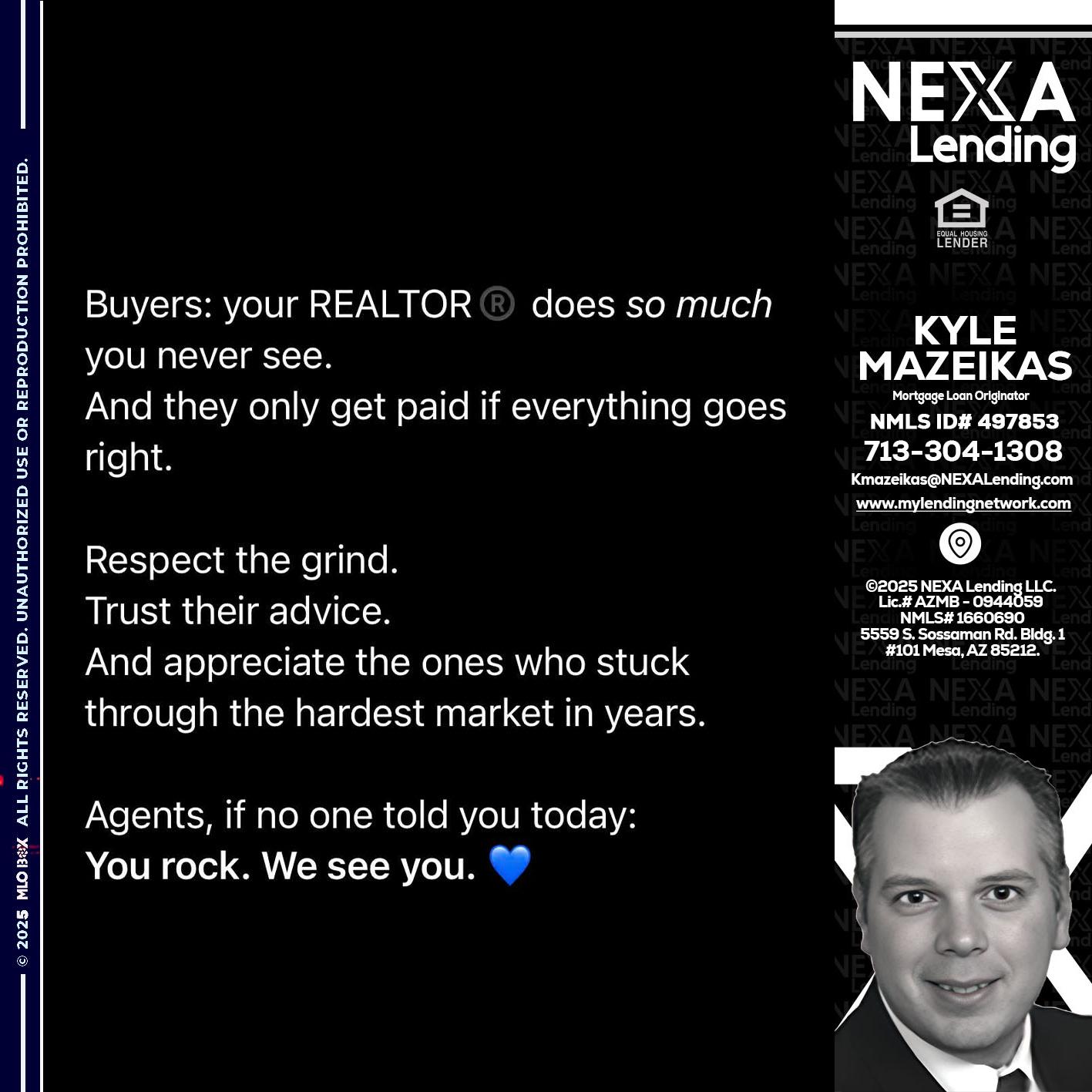 BUYERS - Kyle Mazeikas -Branch Manager / Mortgage Advisor