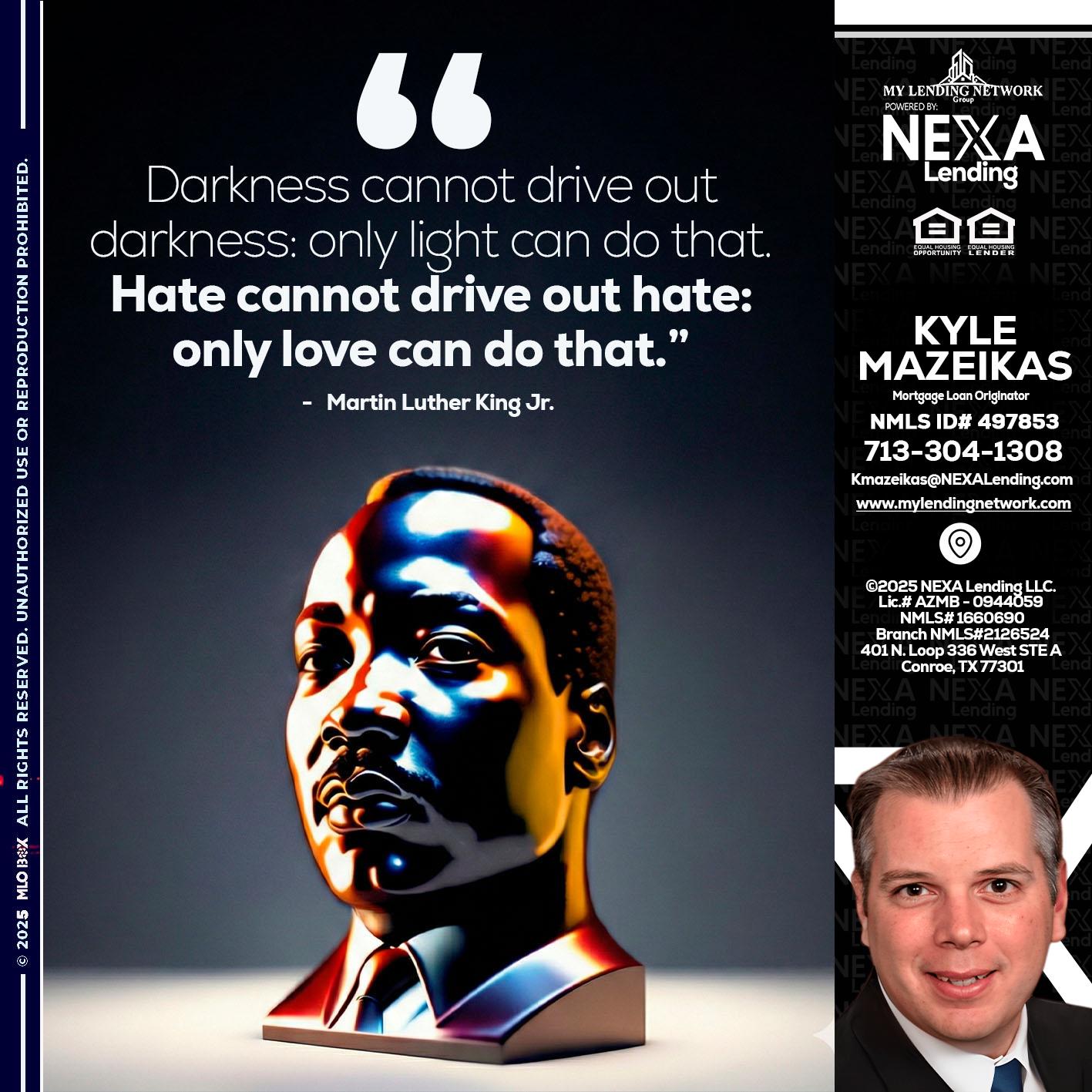 MLK 2026 - Kyle Mazeikas -Branch Manager / Mortgage Advisor