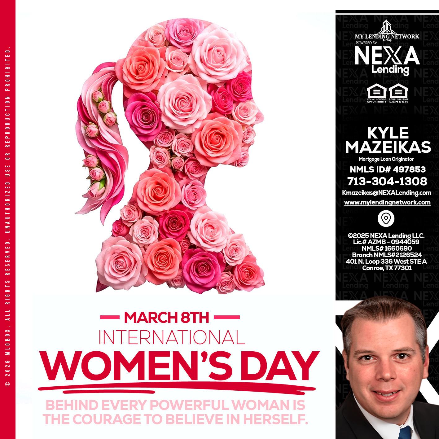 MARCH 8TH - Kyle Mazeikas -Branch Manager / Mortgage Advisor