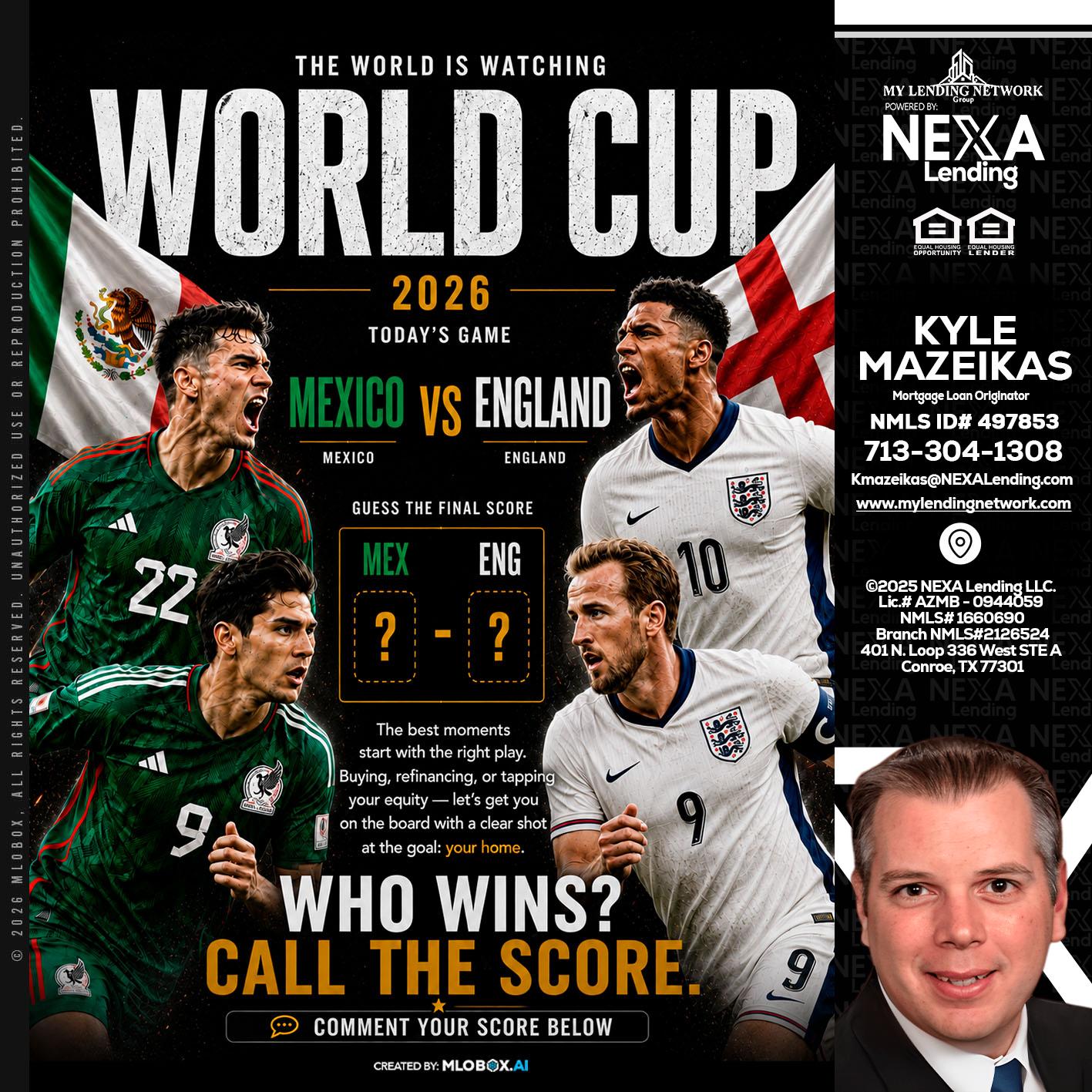 WHO'S WIN - Kyle Mazeikas -Branch Manager / Mortgage Advisor