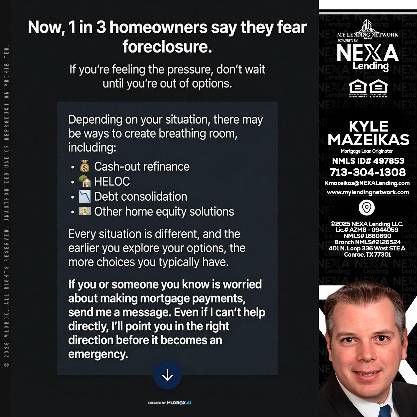 NOW - Kyle Mazeikas -Branch Manager / Mortgage Advisor